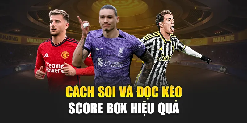 Cách soi và đọc kèo Score Box hiệu quả