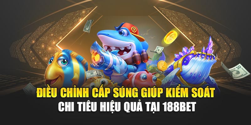 Điều chỉnh cấp súng giúp kiểm soát chi tiêu hiệu quả tại 188bet