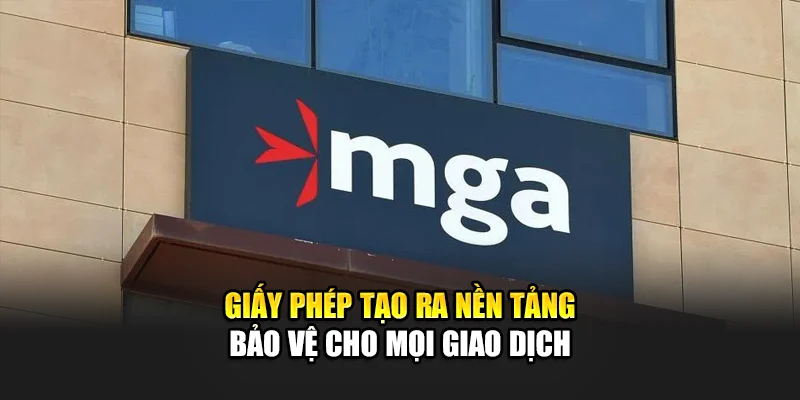 Giấy phép tạo ra nền tảng bảo vệ cho mọi giao dịch