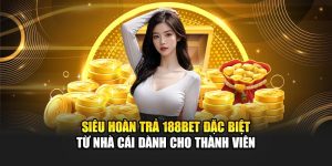 Siêu Hoàn Trả 188Bet Đặc Biệt Từ Nhà Cái Dành Cho Thành Viên